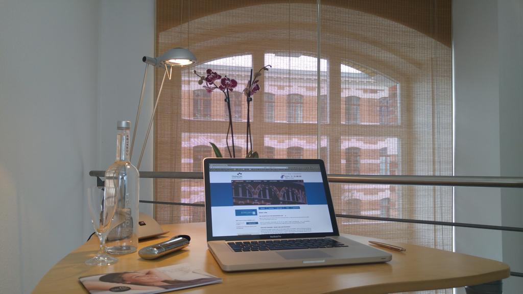 Apartmenthaus Elster Lofts Leipzig Zimmer foto